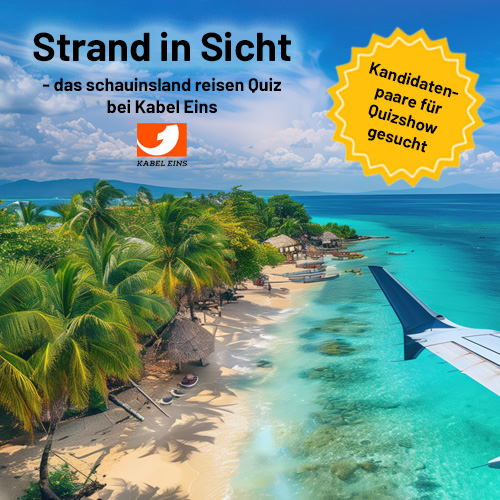 Strand in Sicht
